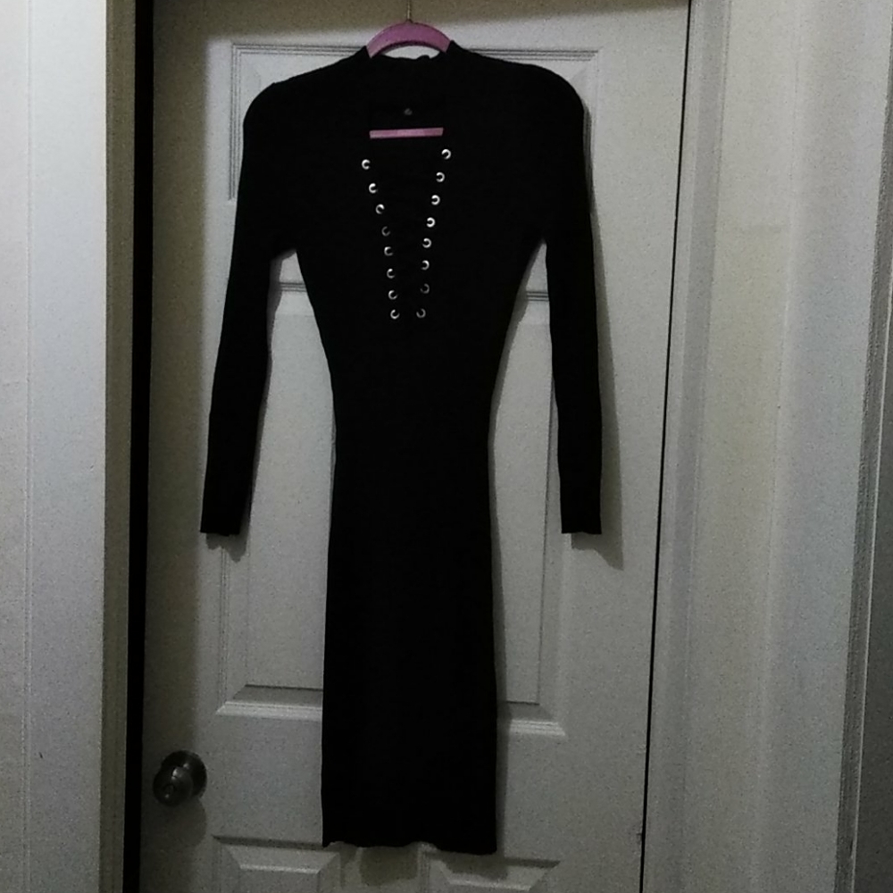Black Sweater Dress